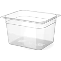 HENDI Recipiente Gastronorm 1-2 - PP - Transparente - 9.5 L - 325x265x(H)150 mm